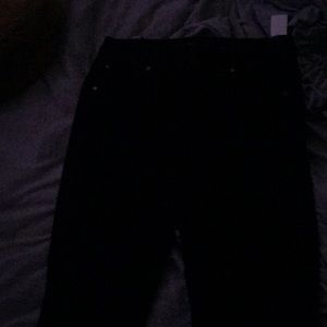 Black Corduroy Pants